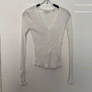 Vince White long sleeve shirt